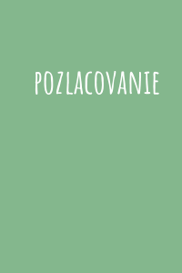 pozlacovanie