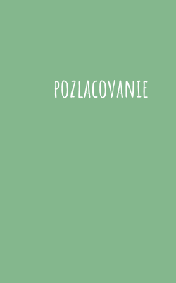 pozlacovanie